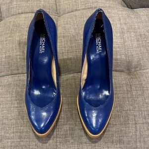 Michael Kors Royal Blue Heels